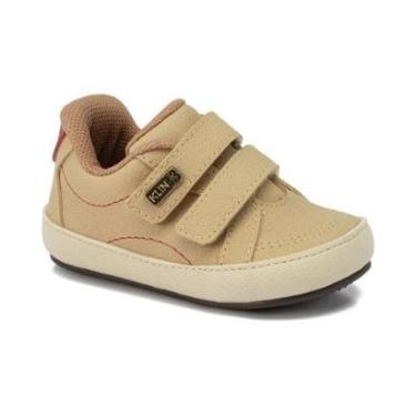 Imagem de Sapato Infantil Klin Bambu Nude Anatômico Primeiros Passos-Masculino