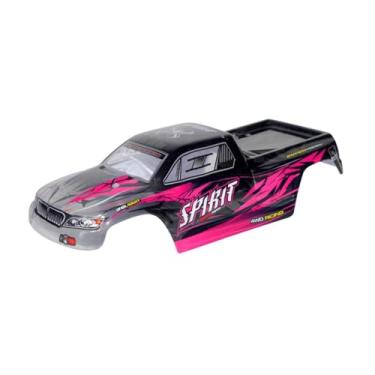 Imagem de simhoa Peças de Reposição para Carroceria de Carro RC, Profissional, Fácil de Instalar, Cobertura para Veículo RC, Suprimentos de Atualização, Acessórios Par, para 9135 Q901 Red