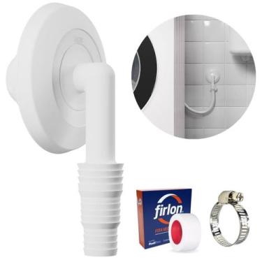 Imagem de Adaptador Máquina Lavar Roupa + Abraçadeira Aço Inox 1 - Astra