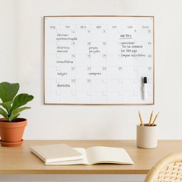 Imagem de Calendario Planejamento Rotina Diaria Mensal Empresa 50x40 - Geguton