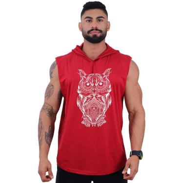 Imagem de Regata Longline com Touca Masculina MXD Conceito Coruja Rabiscada-Masculino