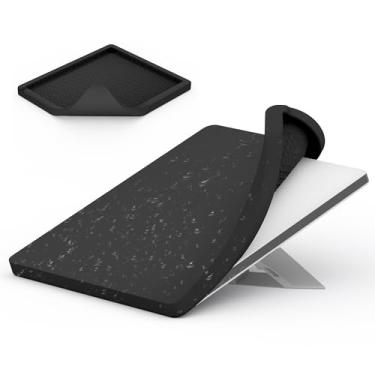 Imagem de Starlink Mini capa protetora para Starlink Mini acessórios antena de prato protetor de silicone líquido à prova d'água para viagens ao ar livre, acampamento, proteção completa portátil preta