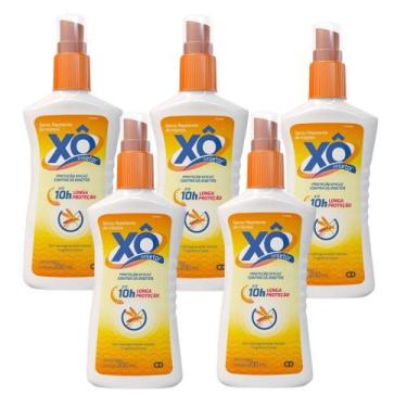Imagem de Kit Xô Inseto Repelente Spray Com 5 Unidades De 200ml Cada - CIMED