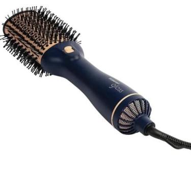 Imagem de Escova Elétrica Secadora Taiff Gloss Blue 1200W Bivolt, Bivolt