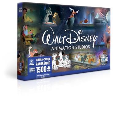 Imagem de Toyster - Quebra-cabeça: Walt Disney Animation Studios Panorâmico - 1500 peças - Game Office