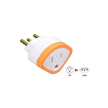 Imagem de Adaptador Reverso Daneva Dn1629 2p+t 10a 250 Volts Cores...