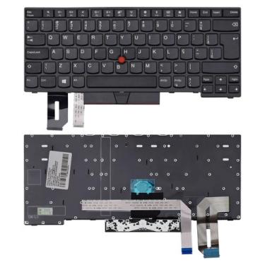 Imagem de Teclado para Notebook bringIT compatível com Lenovo ThinkPad T14 GEN2 
