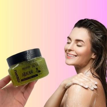 Imagem de Esfoliante Rhenuks Abacaxi 300g Com Frutas