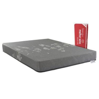 Imagem de Colchão Queen Size Espuma D28 a Vácuo Gray Bed in Box (158x198x19) - K