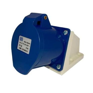 Imagem de Tomada industrial sobrepor tswd 32 a polos 9h 200-250 vca/cc - WEG