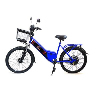 Imagem de Bicicleta Elétrica - Aro 24 - New Street 800w - Azul - Plug and Move