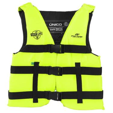 Imagem de Colete Salva-Vidas Adulto Unissex Homologado Ajustável Esportivo Praia