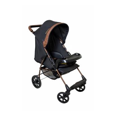 Imagem de Carrinho de Bebê Romano Galzerano - Preto/Cobre