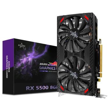 Imagem de Placa gráfica AISURIX RX 5500 8GB GDDR6 PCI-e 4.0X8 de 128 bits