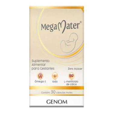 Imagem de Suplemento Alimentar Mega Mater Para Gestantes 30 Cápsulas