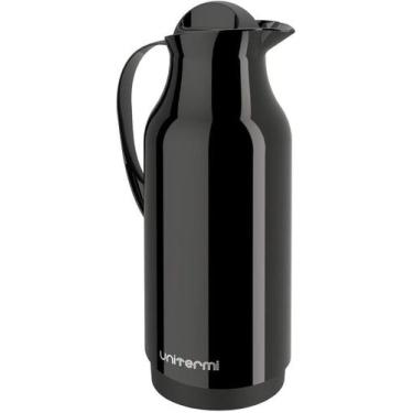 Imagem de Garrafa Térmica De Mesa Siena Unitermi 1 Litro Cores, Preto