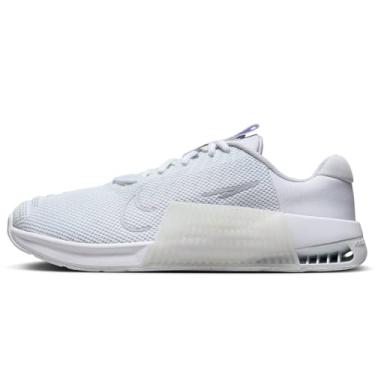 Imagem de Nike Tênis de treino feminino Metcon 9 AMP (DZ2537-103, branco/platina pura), Branco/platina pura, 37