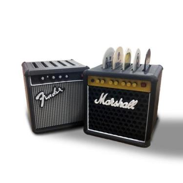 Imagem de Kit Suportes para 5 Palhetas 2 Unid Mini Amplificador Violão - OntheLi