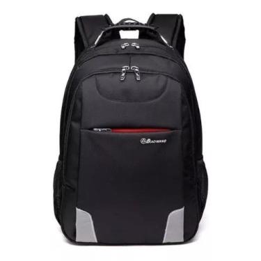 Imagem de Mochila Bolsa Reforçada Notebook alça de Luxo Preto - biaowang