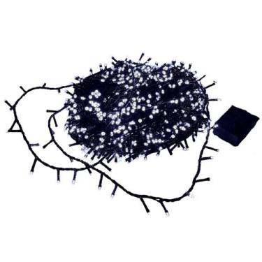 Imagem de Pisca Led Cordão 50 metros com 1500 LEDs Branco Frio com 8 funções - D