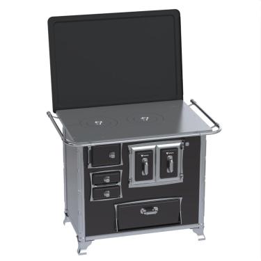 Imagem de Fogao a Lenha Venax GII n 2 Sec XVIII Preto Gab SD