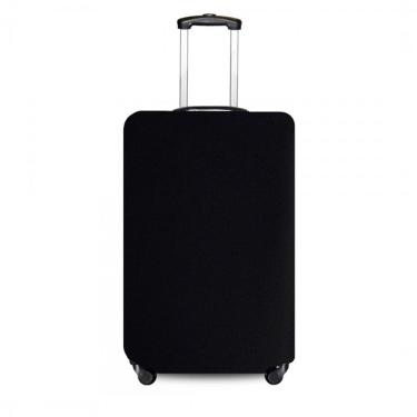 Imagem de Capa Mala Bagagem Viagem c/ Ziper Preta Grande 32kg Elastano