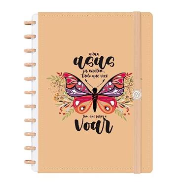 Imagem de Caderno De Disco ISCOOL Inteligente G Butterfly Nude