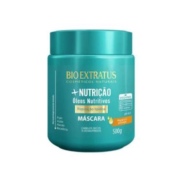 Imagem de Máscara Capilar + Nutrição Bio Extratus 500g Óleo Nutritivos Repara e 