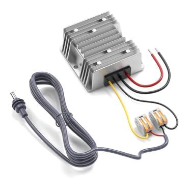 Imagem de Mini adaptador Starlink de 12 V, kit conversor de 144 W 12 V para 48 V/3 A para Starlink Mini fonte de alimentação com mini cabo de alimentação Star Link macho 2M DC para caminhões, trailers, iates e