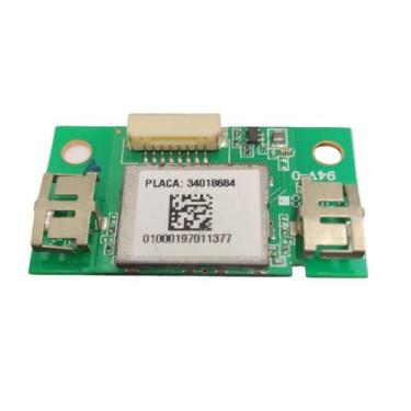 Imagem de Placa modulo wifi p/ conexao tv cobia / haier ctv50uhdsm