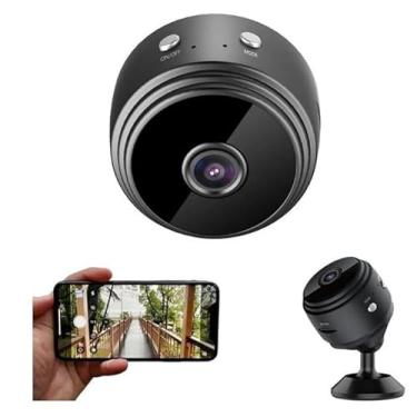 Imagem de Mini Câmera A9 Wi-Fi - Segurança Discreta e Noturna