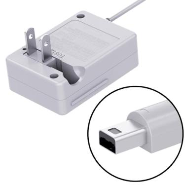Imagem de HAUZIK Fonte de alimentação de substituição compatível com Nintendo 3DS, 3DS XL, 2DS, 2DS XL, DSi, DSi XL carregador adaptador CA com cabo