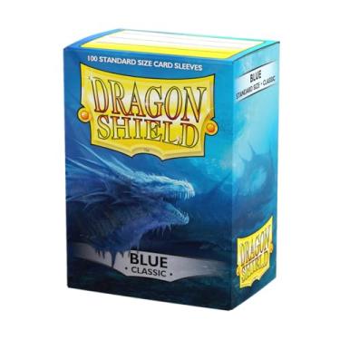 Imagem de Mangas Dragon Shield - AZUL - Protetores de deck de tamanho padrão (100 ct) Arcane Tinmen