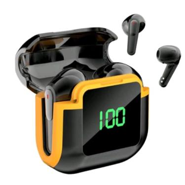 Imagem de Fone De Ouvido Bluetooth 5.3 Sem Fio Tws Com Luz Led pro 90 para academia e jogos