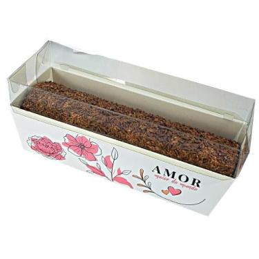 Imagem de Caixa Bolo Forneavel Amor Maior Ideia - IDEIA EMBALAGENS