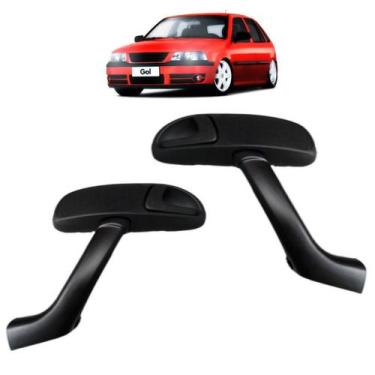 Imagem de Puxador Porta Interno Gol Saveiro Parati G3 Preto - Aq