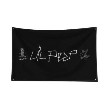 Imagem de Banner De Impressão Digital De Poliéster Com Bandeira Lil Peep Para De