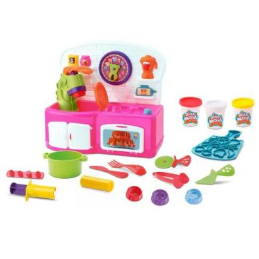 Imagem de Cozinha Infantil - Massinha de Modelar - Diver Massa - Kitchen - Rosa 