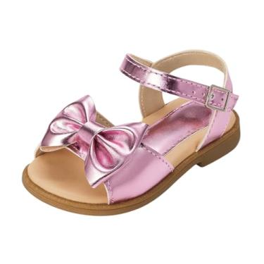 Imagem de Sandália Infantil Feminina Confortável Leve do 20 ao 34 (Pink, BR, Criança de 4 a 8 anos, Numérico, M, 33)
