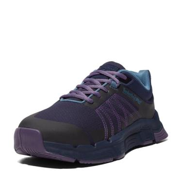Imagem de Timberland PRO Tênis feminino de trabalho esportivo industrial Xr-1 Alloy Safety Toe, Azul/roxo, 11 Wide