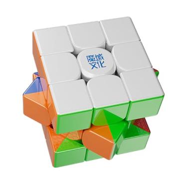 Imagem de Willking Moyu Weilong WRM V10 2024 MagLev Ball-core UV Coated Speed Cube 3x3 Stickerless Puzzle Cube Professional MagLev Magnetic Master Cube (20M Ball Core MagLev UV Coated Version)