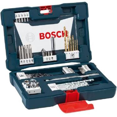 Imagem de Kit de Pontas e Brocas em Titânio V-Line 48 peças Bosch