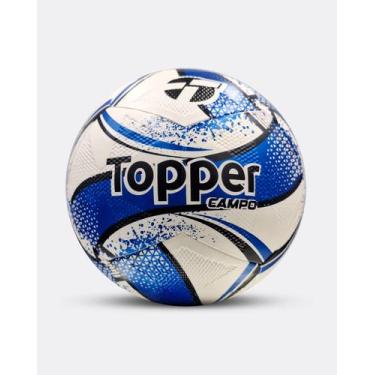 Imagem de Bola De Futebol Calmpo Slick Usee Brasil Topper Oficial, Azul, Real, U