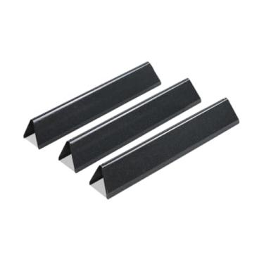 Imagem de Bothyi 3x Placas de aquecimento para grelha, painéis de controle frontais de aço de porcelana para churrasco, peça de reposição de 15,3 polegadas, barra de