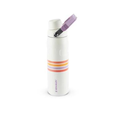 Imagem de Garrafa Térmica Aerolight FastFlow Varsity Cream Lilac Stripes  710ml 