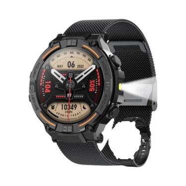 Imagem de Relógio Inteligente Masculino À Prova D'Água Para Atividades Ao Ar Liv