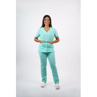Imagem de Conjunto Pijama Scrub Cirúrgico Hospitalar de Oxford - Toka Brasil, Ve