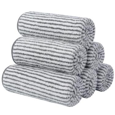 Imagem de Toalhas de rosto SINLAND Microfiber Ultra Soft 30 cm x 30 cm, pacote c