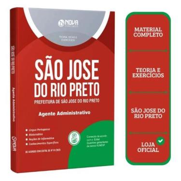 Imagem de Apostila Pref De São José Do Rio Preto-sp 2025-agente Adm - Nova Concu