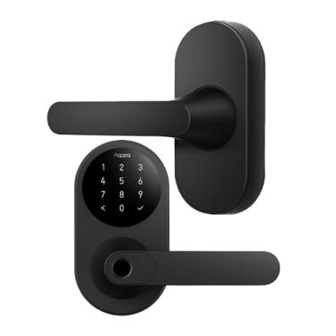 Imagem de Fechadura Inteligente U300 Preta, Compatível com Alexa, Google Home, Matter e Thread, Automação Residencial, Casa Inteligente